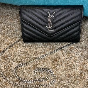 YSL chain wallet dupe